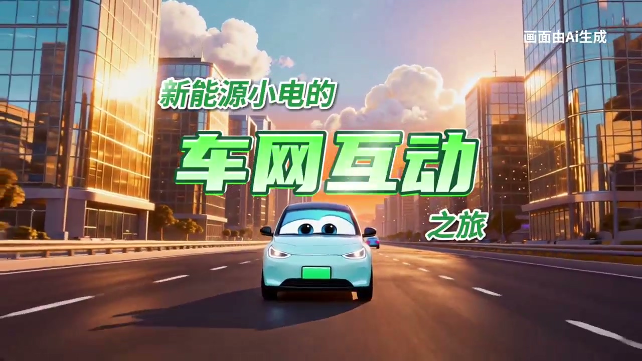 国网山东电力宣传AI动画视频